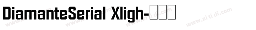 DiamanteSerial Xligh字体转换